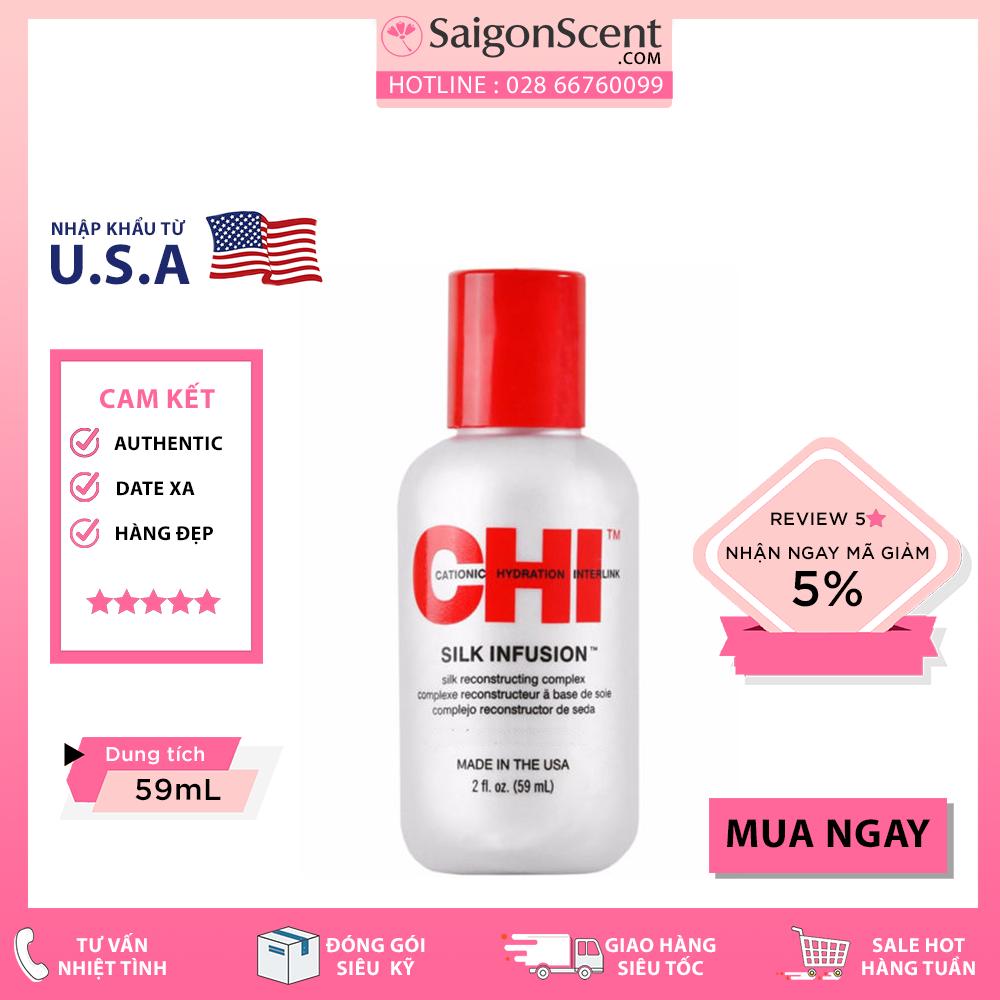 Tinh dầu dưỡng tóc chi silk infusion