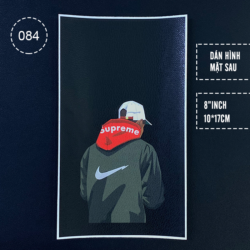 Miếng dán mặt sau 8"inch cho các dòng Xiaomi hình 3D nổi