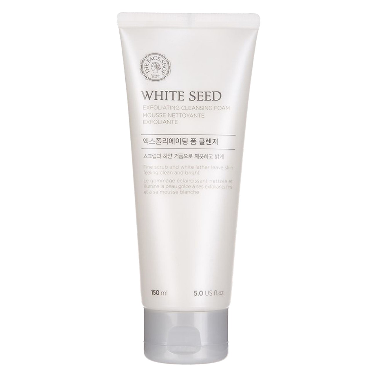 Sữa rửa mặt làm trắng sáng da The Face Shop White Seed Exfoliating Cleansing Foam 150ml