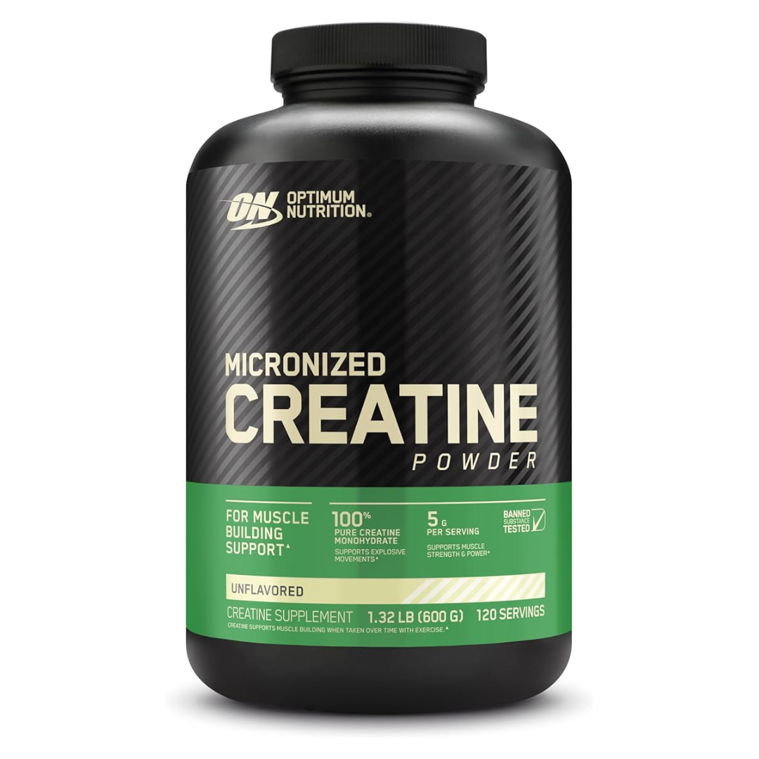 Bột Uống Giúp Tăng Cường Và Phát Triển Cơ Bắp Optimum Nutrition Micronized Creatine Powder 600g
