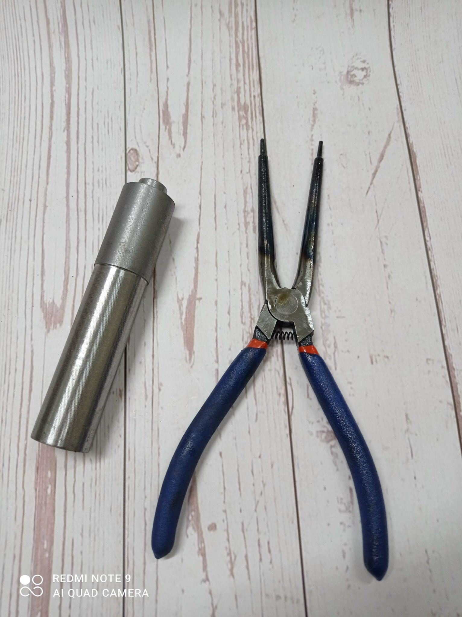 Bộ dụng cụ 6902 - kìm độ và tay đóng bi 6902 - hỗ trợ gắp phanh côn sau xe ga, lấy vòng bi 6902 xe máy