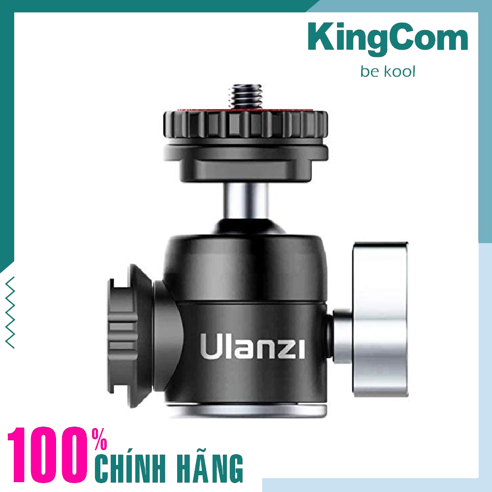 Ulanzi U-60 Ball head, Phụ Kiện Quay Video Vlog Chuyên Nghiệp