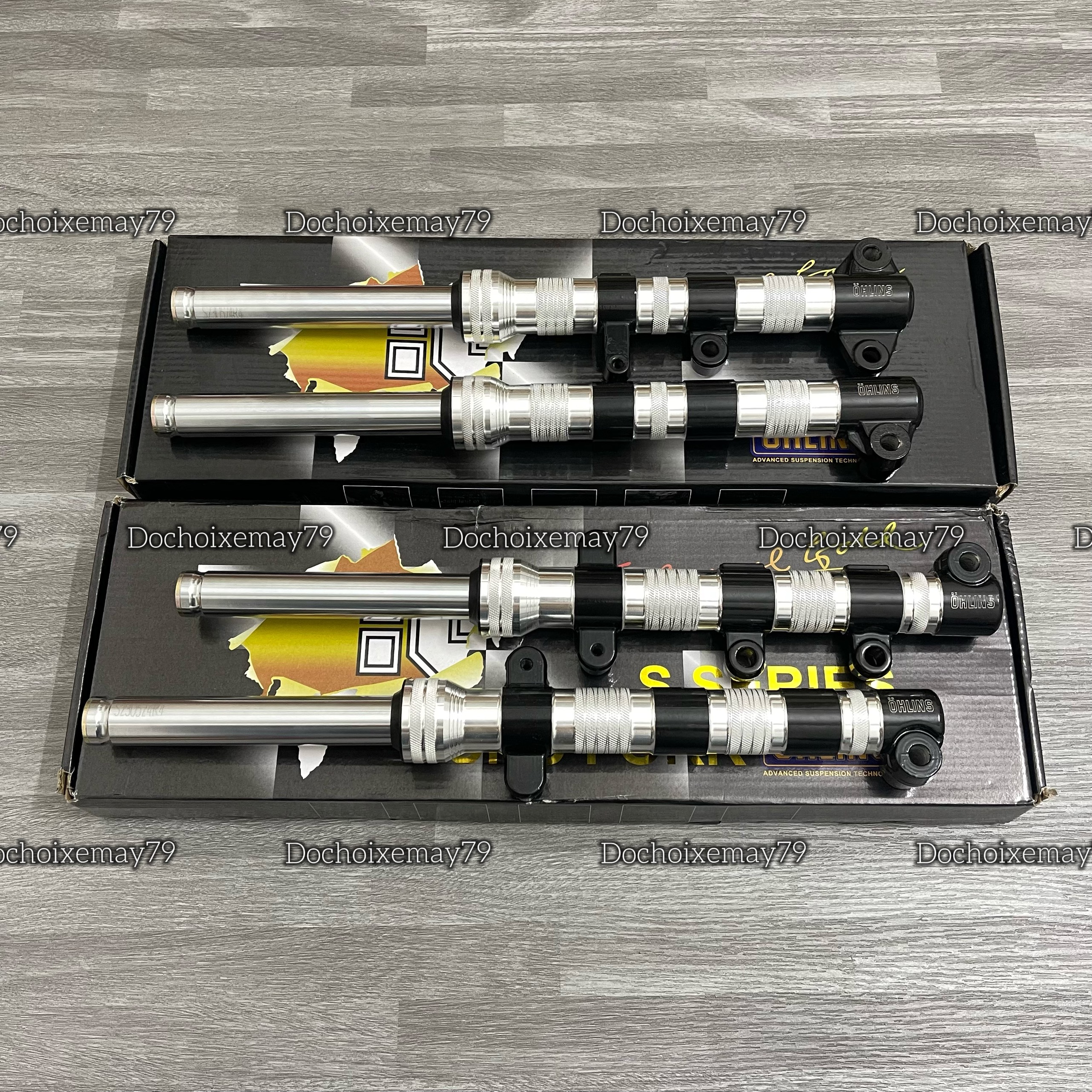 Phuộc trước Ohlins phay thái gắn Sirius