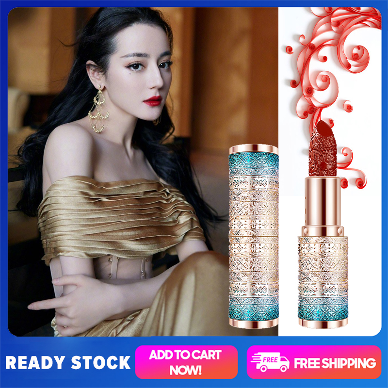 Phong c&aacute;ch nhập khẩu Trung Quốc son m&ocirc;i mờ nhung son b&oacute;ng dưỡng ẩm son m&ocirc;i 3g lip glaze