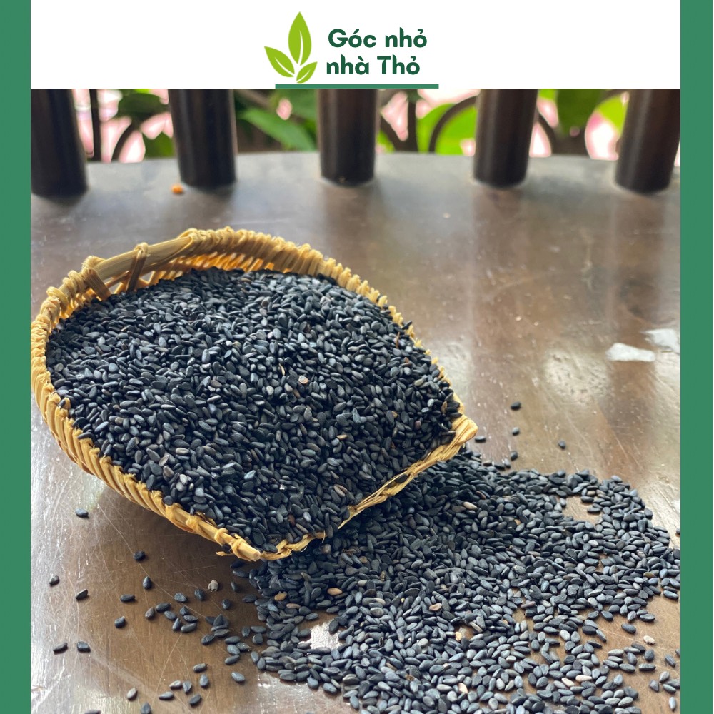 500g Mè Đen quê - Hạt hữu cơ tự nhiên tốt cho sức khỏe