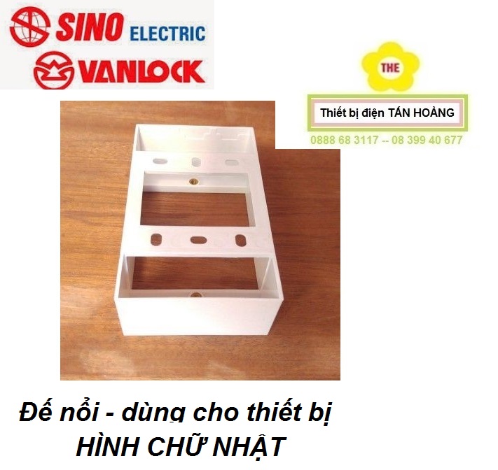 Đế nổi sino / đế nổi nanoco nn101f - nn101w / đế nổi đôi sino ck157/d