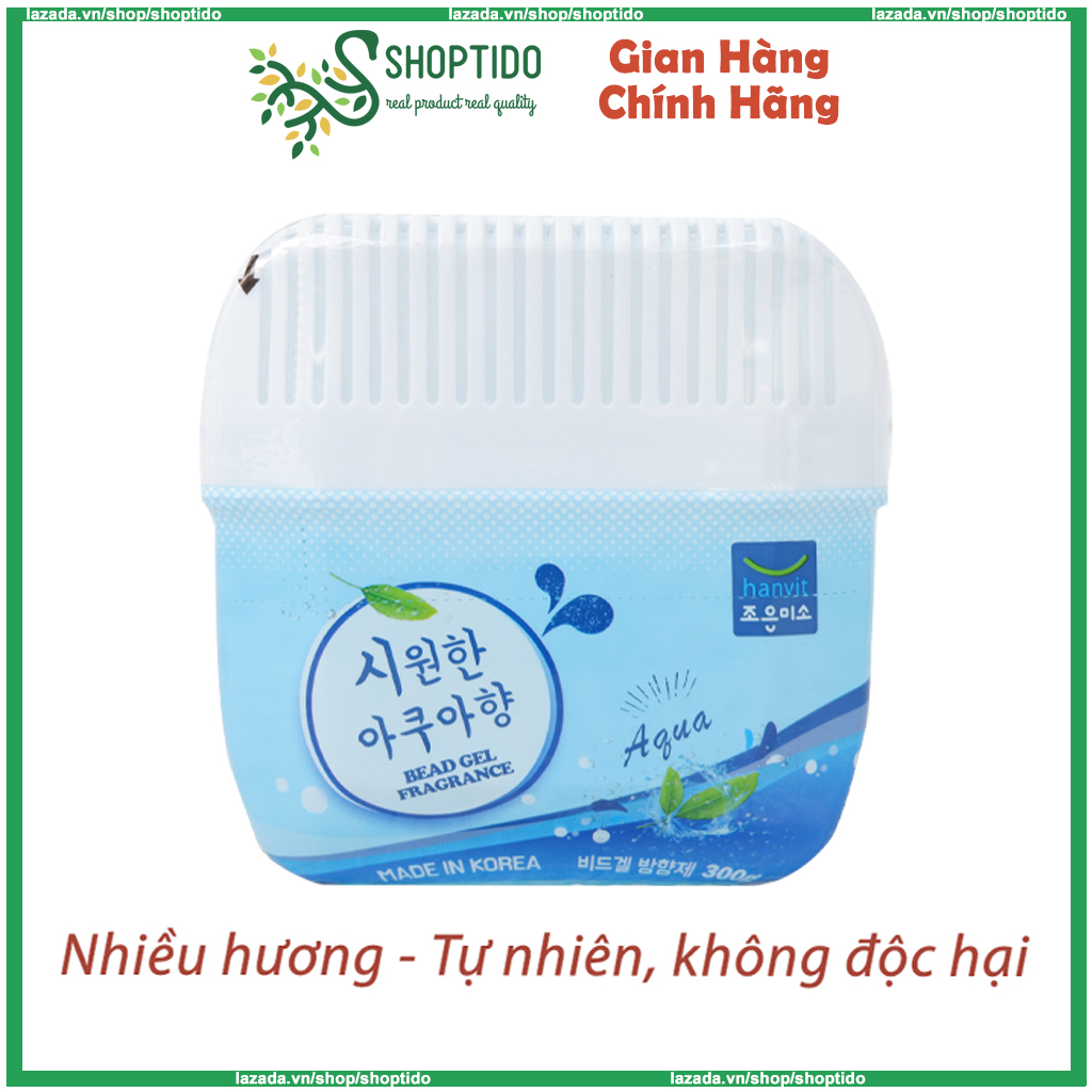 Sáp thơm khử mùi Hanvit nhiều hương tự nhiên 300g