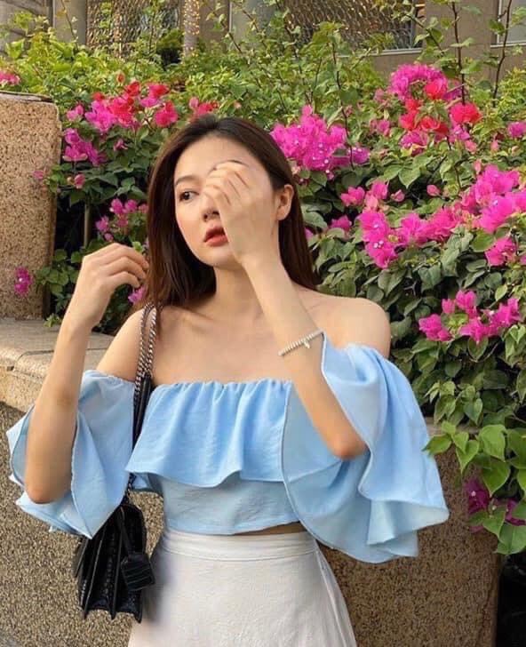 [HCM]Set đầm nữ hoa cúc trễ vai ĐẸP GIÁ TỐT CHẤT LƯỢNG kèm chân váy trẻ trung dễ thương phong cách Hàn Quốc mẫu hot hit hè 2020 - MTB