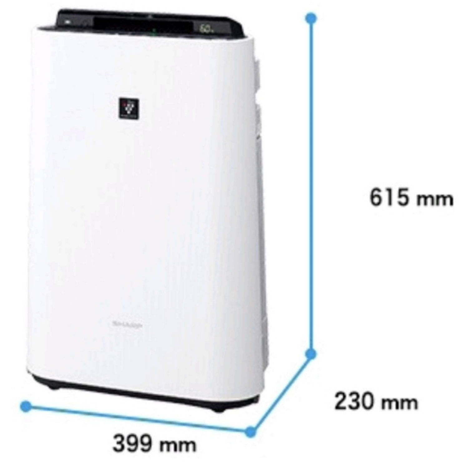 Máy lọc không khí tạo ẩm sharp nội địa nhật bãi kc-d40 e40 f40 7000 ion mới 95% màng lọc mới