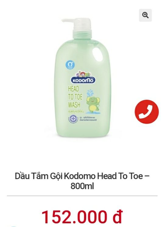 [HCM]Dầu tắm gội trẻ em kodomo+ Tặng 1 túi đựng đồ cho bé
