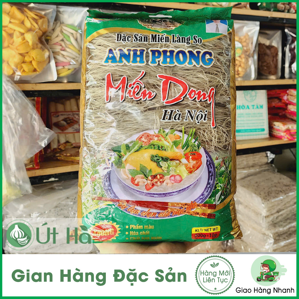 Miến Dong Hà Nội - Sợi Miến Dai Ngon Hoàn Toàn Tự Nhiên Chay Mặn Đều Dùng Được - Út Hà Đặc Sản