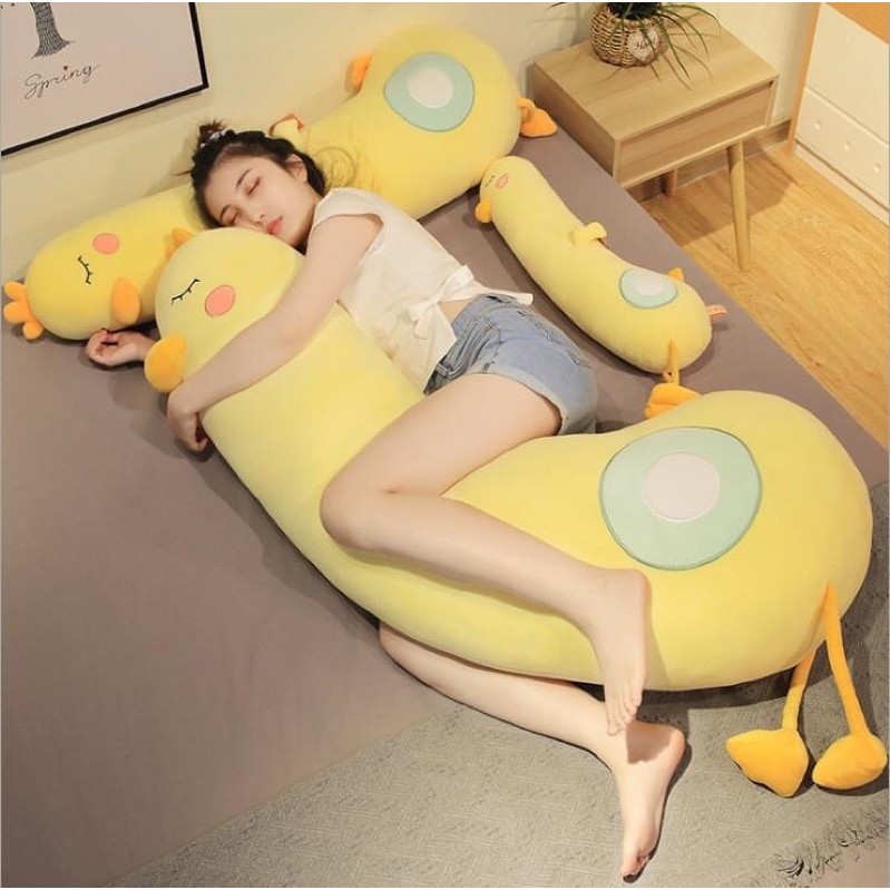 Gấu bông con gà, vịt vàng cute, Vịt nhồi bông