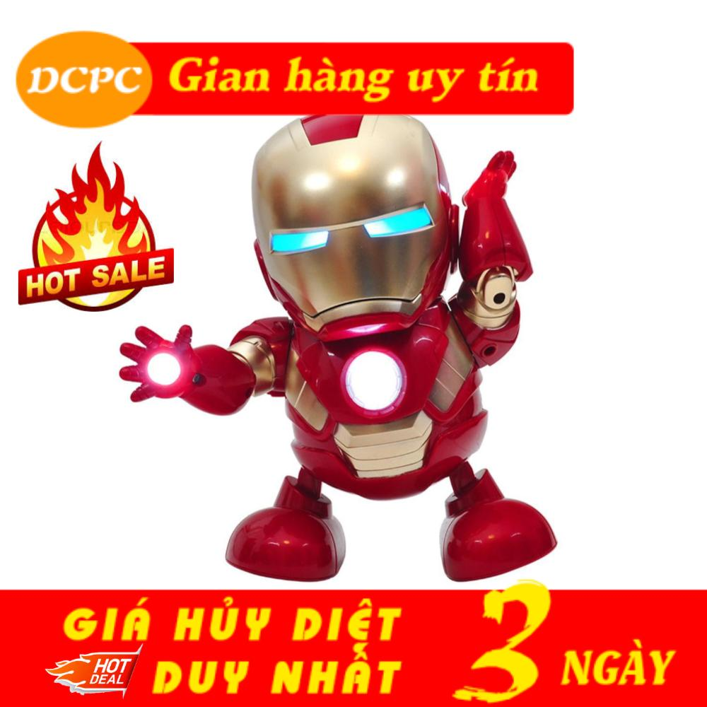 Đồ chơi nhảy đồ chơi điện tử đèn led có âm thanh ánh sáng âm nhạc hành động - đồ chơi robot nhảy múa robot thông minh xoay cho bé 360 độ