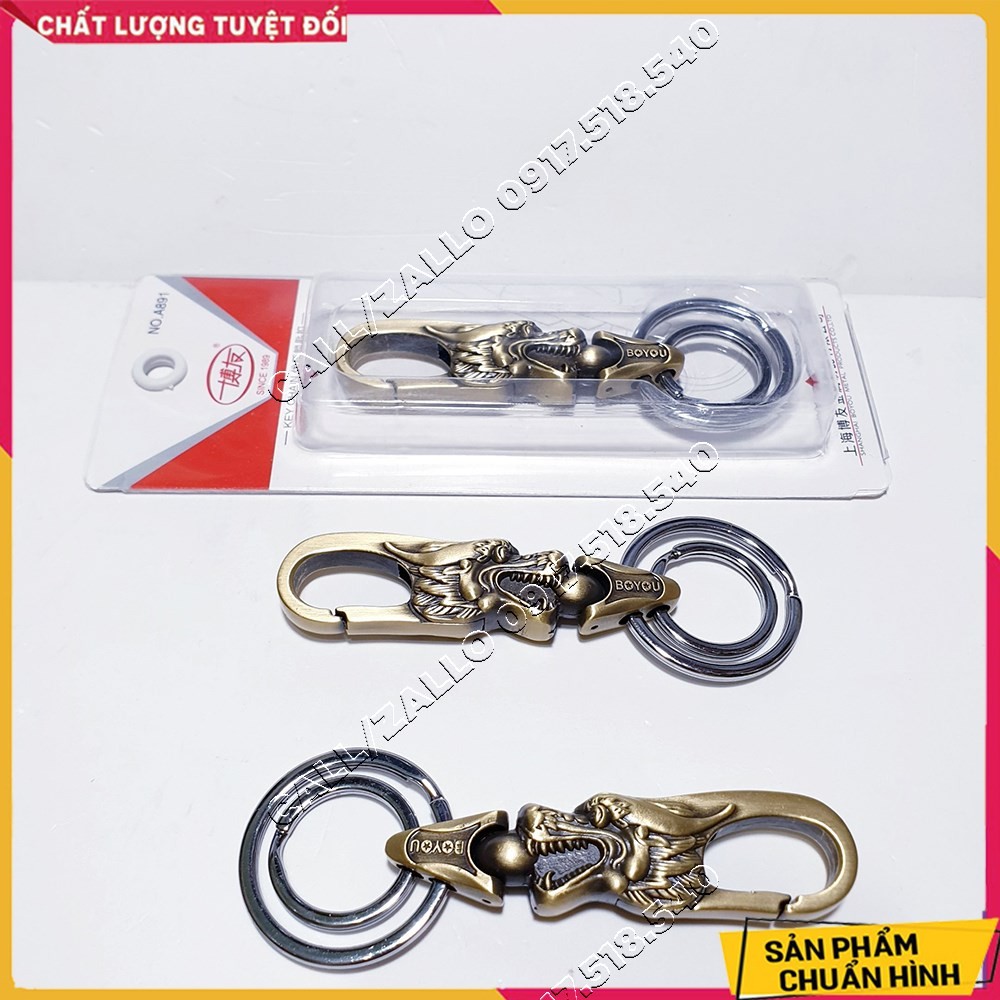 Móc khóa đầu rồng boyou