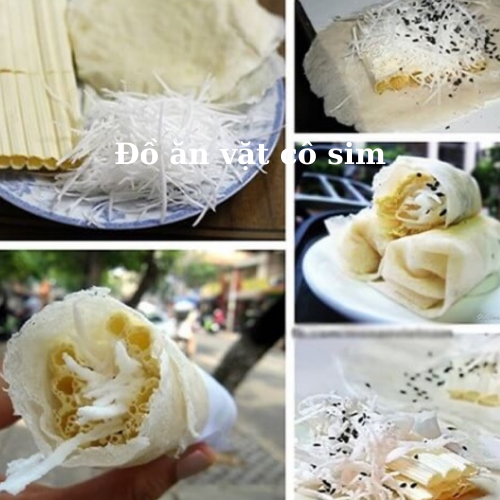 1 sét bánh bò bía ngọt , bánh bò bía, đồ ăn vặt ngon