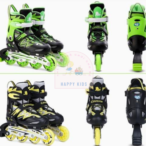 Giày patin cougar 385l, giày patin chính hãng centosy, giày patin cho bé