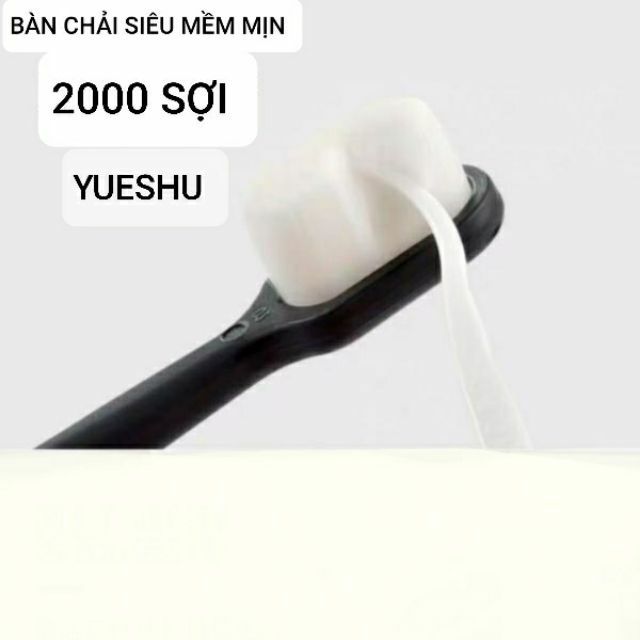 Bàn Chải Đánh Răng Siêu Mịn Triệu Tơ