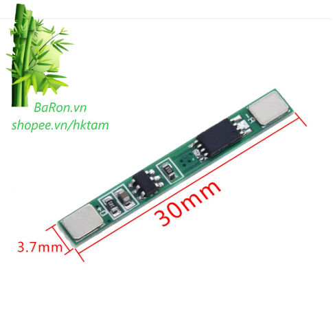 Mạch sạc và bảo vệ pin 18650 1S - max 3A tự ngắt khi sạc đầy