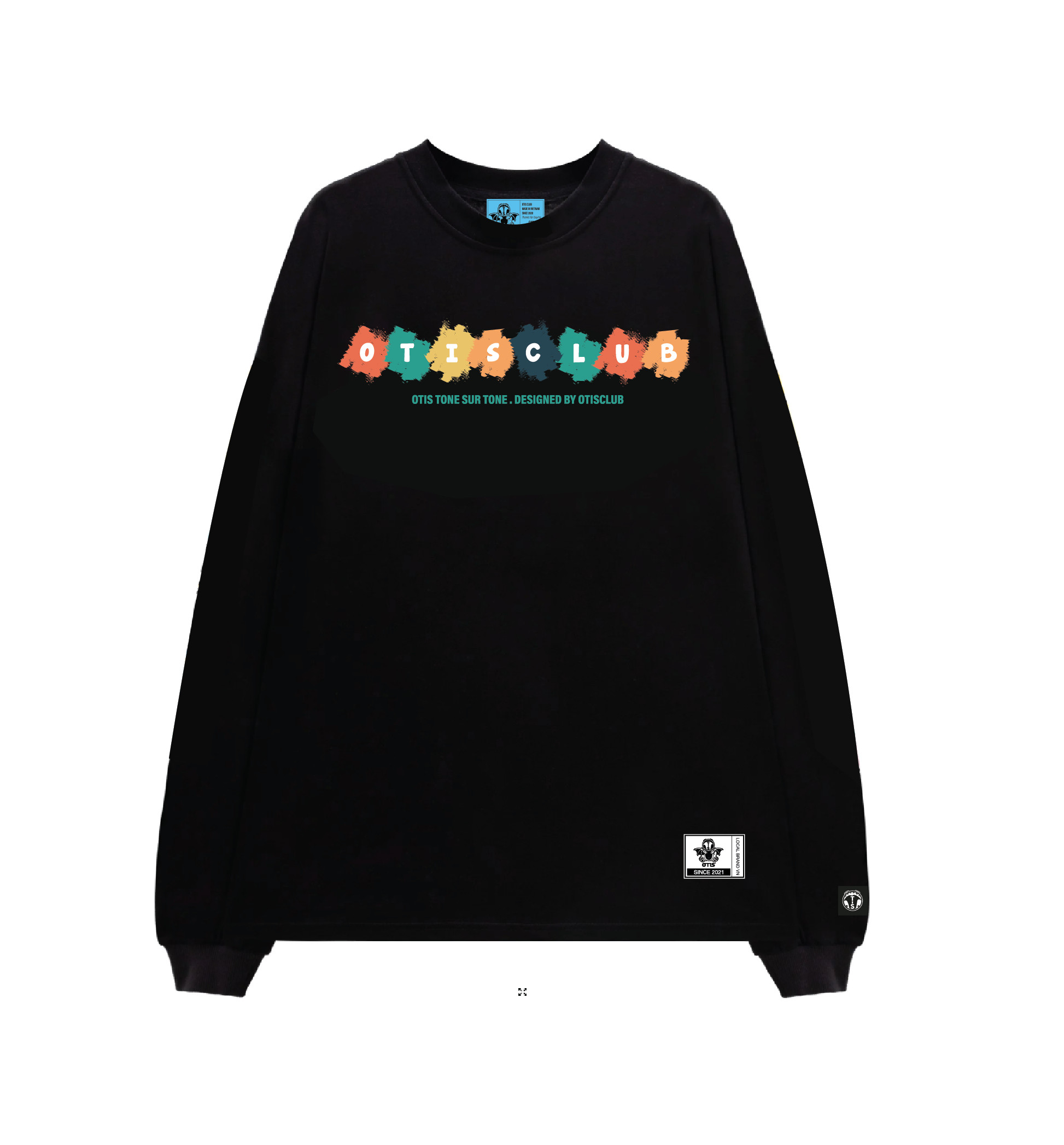 Áo thun dài tay sweater local brand otis club - sweater tone color
