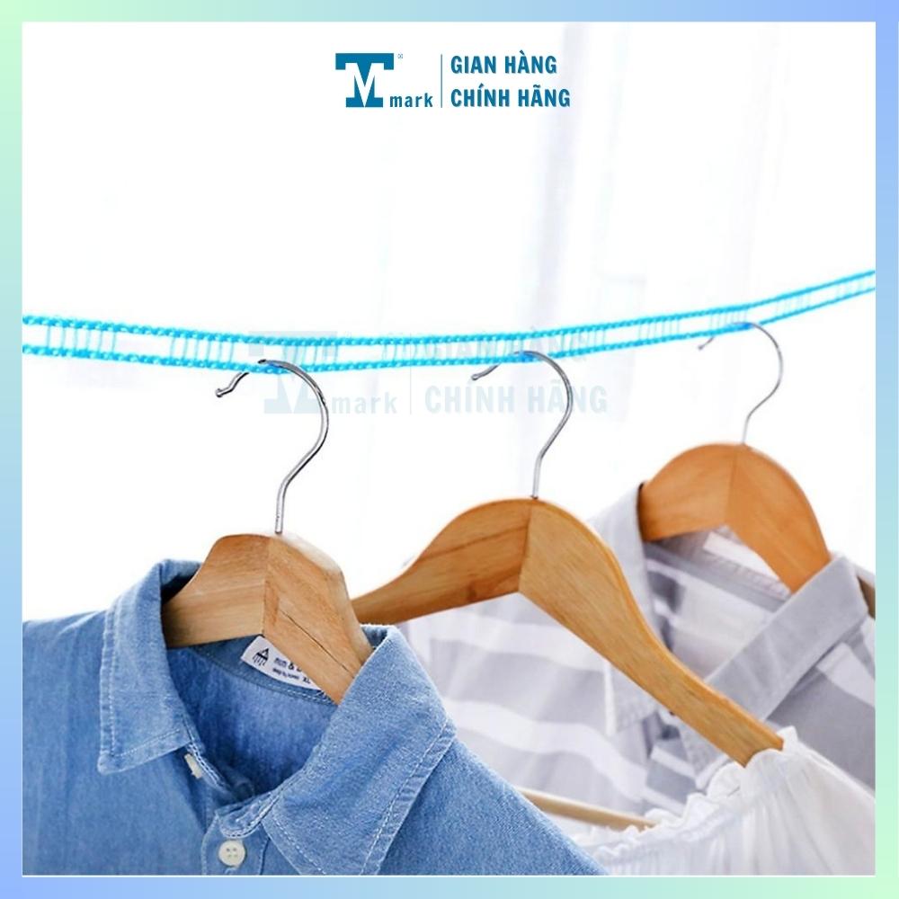 Dây phơi thông minh tránh trôi quần áo 5m Tmark
