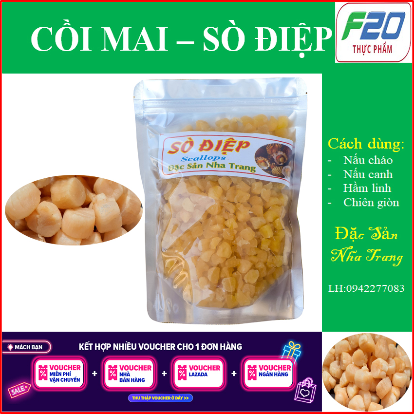 Cồi Mai Sò Điệp ngon ngọt Đặc sản Nha Trang