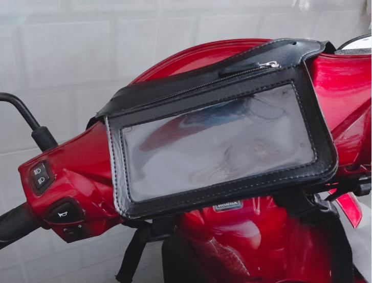 Túi treo đầu xe máy Ver 5.0 Mới nhất năm 2020 - M109 chuyên dụng dành chạy grab, bee, goviet, xe ôm công nghệ dùng xem bảng đồ thành phố CHOTO