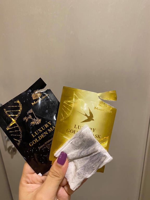 Mặt nạ ủ - Mặt nạ ủ yến thải độc trắng da Magic skin