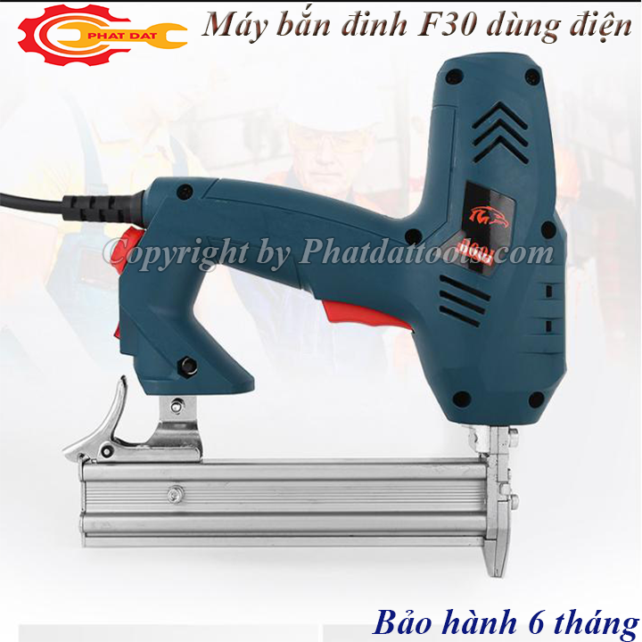 Sung bắn đinh gỗ F30 chạy điện-Bảo hành 6 tháng