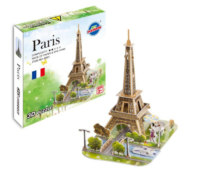 Mô hình lắp ghép Cubic Fun - Tháp Eiffel