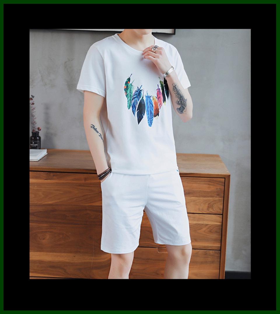 Bộ quần áo tập thể thao - quần áo mặc nhà - set quần áo thể thao chiếc lá cotton thun lạnh ttp003