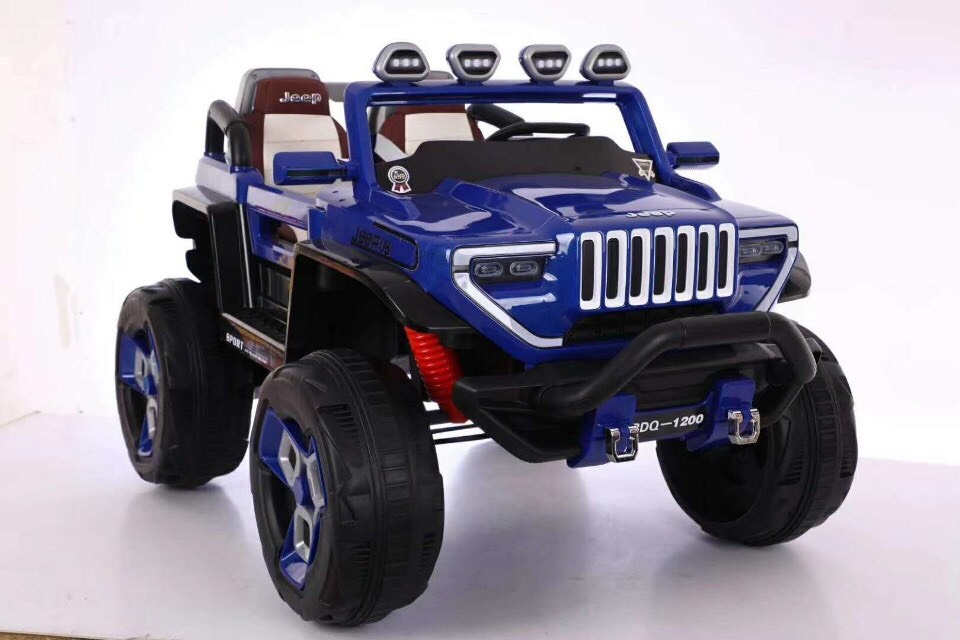 xe oto cho bé - xe hơi cho bé -loại SIÊU TO xe 2 ghế ngồi rộng rãi ghế bọc da êm ái bq 1200