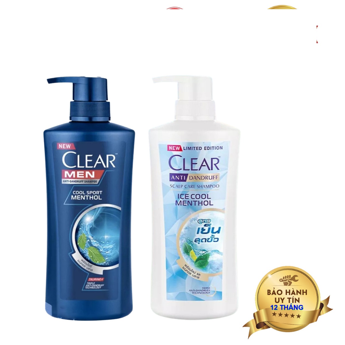 SALE SỐC Dầu Gội Đầu Clear Men Thái Lan CHAI 450ML