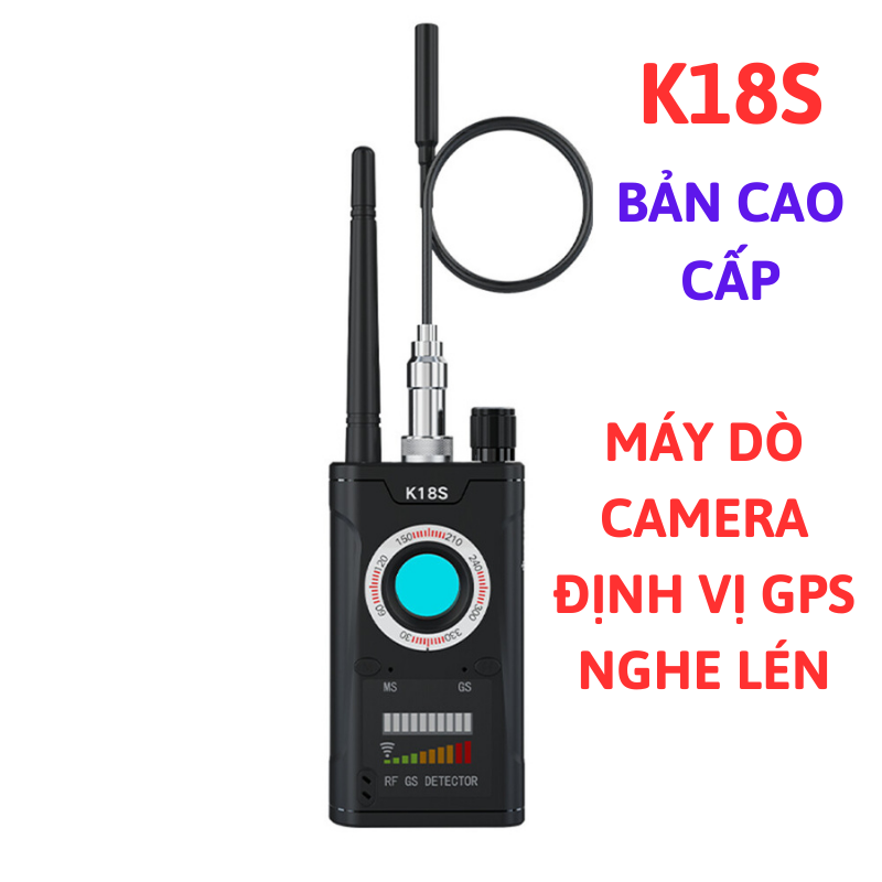 Máy dò định vị gps, camera, dò nhanh chóng, chính xác, bảo hành 12 tháng. máy dò sóng k18s cao cấp – cường độ sóng mạnh,phát hiện thiết bị khoảng 10m,ăngten khuếch đại.máy dò cực nhạy,chính xác và hiệu quả