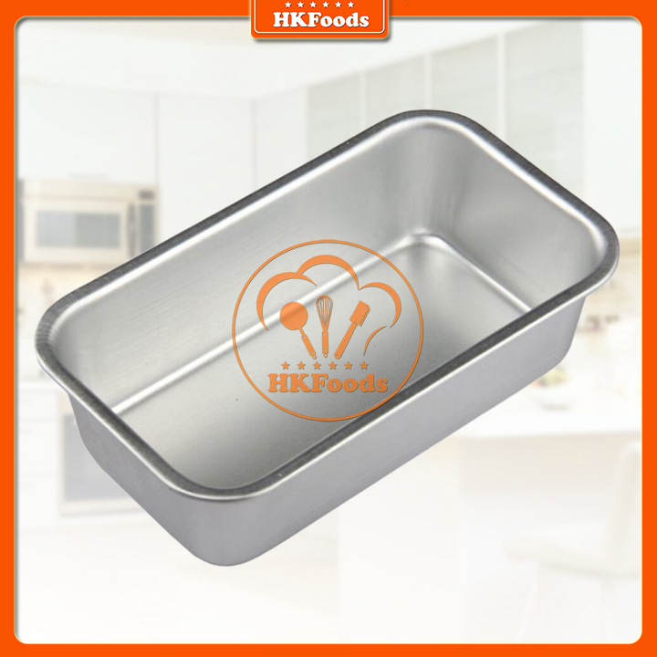 Khuôn nhôm loaf đúc chữ nhật A02 (12x7x3cm)