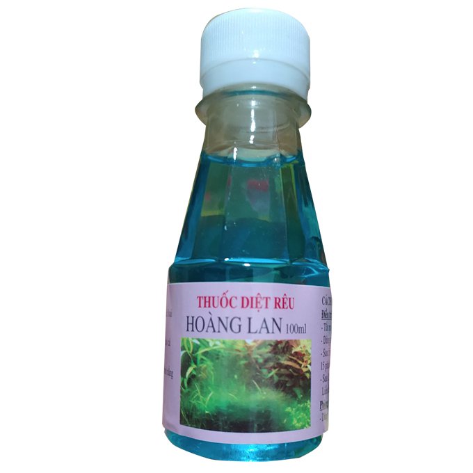 Dung dịch diêt rêu Hoàng Lan 100ml giúp diệt rêu hại và nấm cho bể thủy sinh, bể cá cảnh
