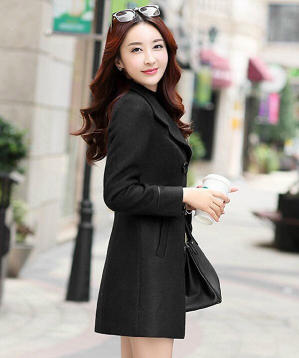 Áo khoác dạ cổ vest cao cấp