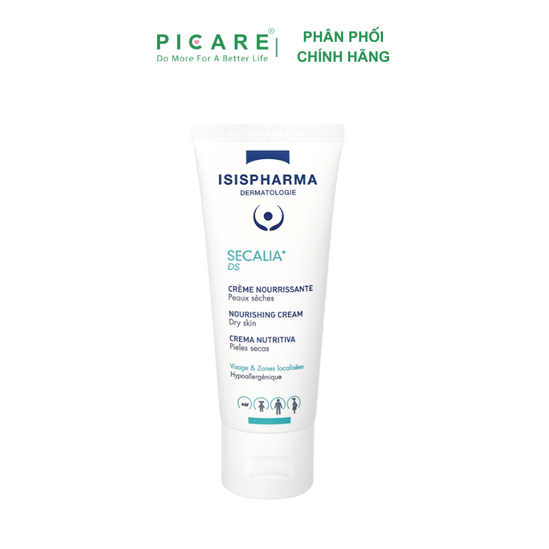 Isis Pharma Kem Giữ Ẩm Dành Cho Da Khô Secalia D.S 40ml