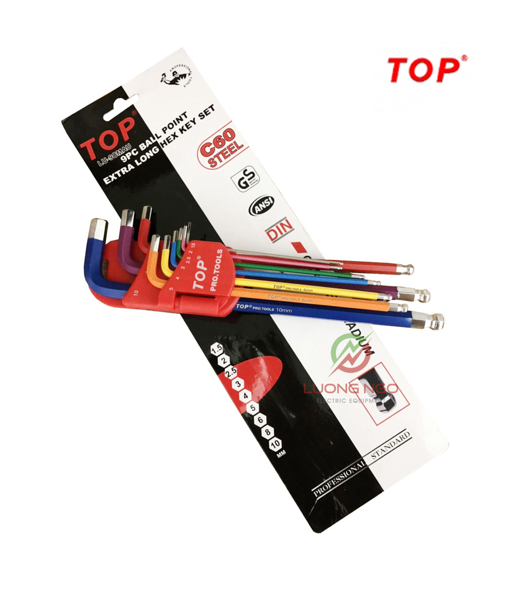 Bộ lục giác bi top 9 cây hàng taiwan