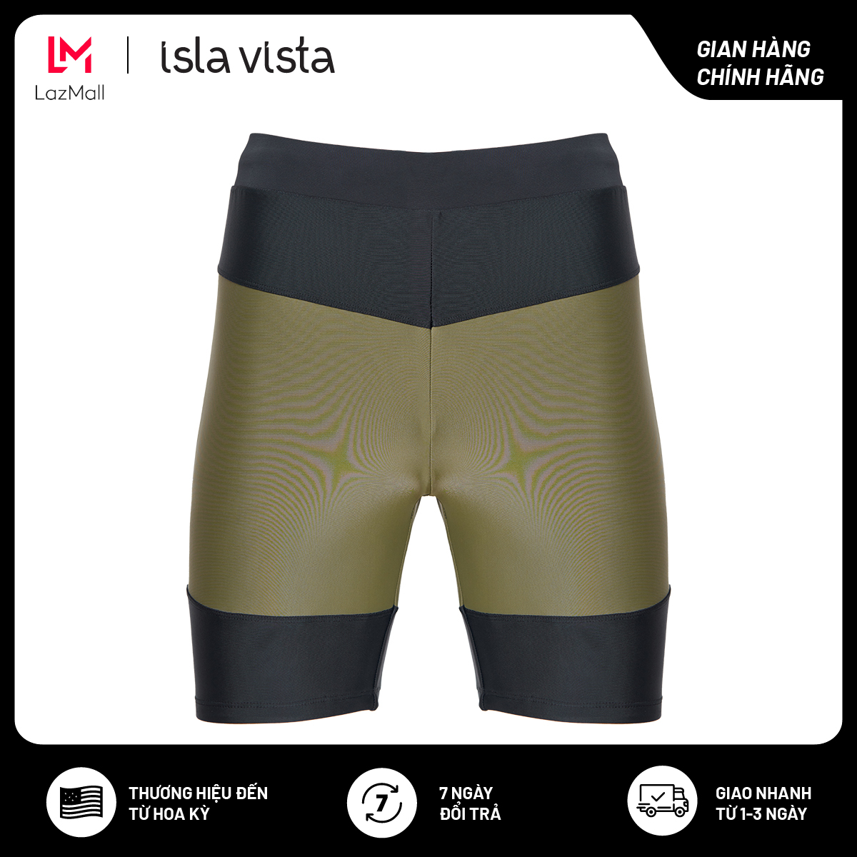 Quần bơi nam lửng isla vista ivmb001