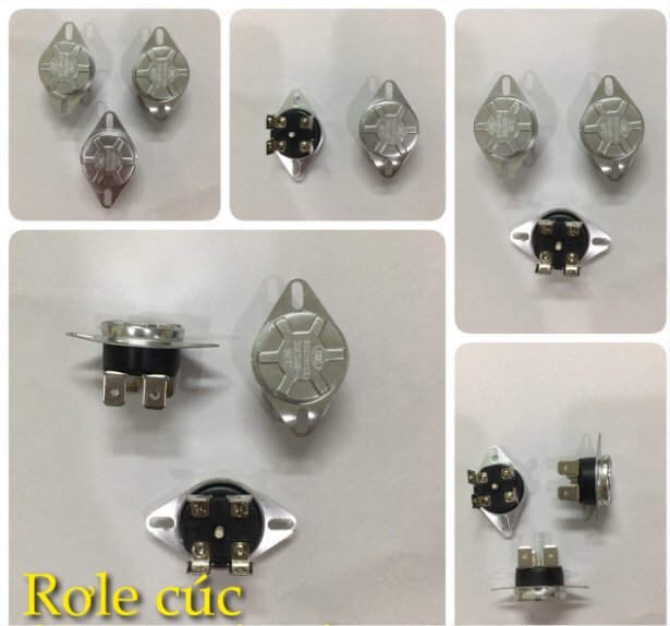 Rơ le cúc 4 chân Bình Nước Nóng