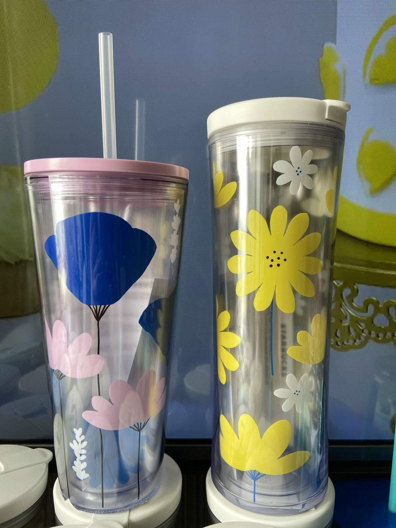 Starbuck chính hãng - ly cold cup 20oz - ly nhựa giữ nhiệt 20oz = 600ml - halido