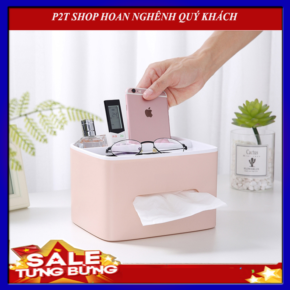 Hộp đựng giấy ăn để bàn, hộp đựng khăn giấy để bàn, hộp giấy để bàn ecoco