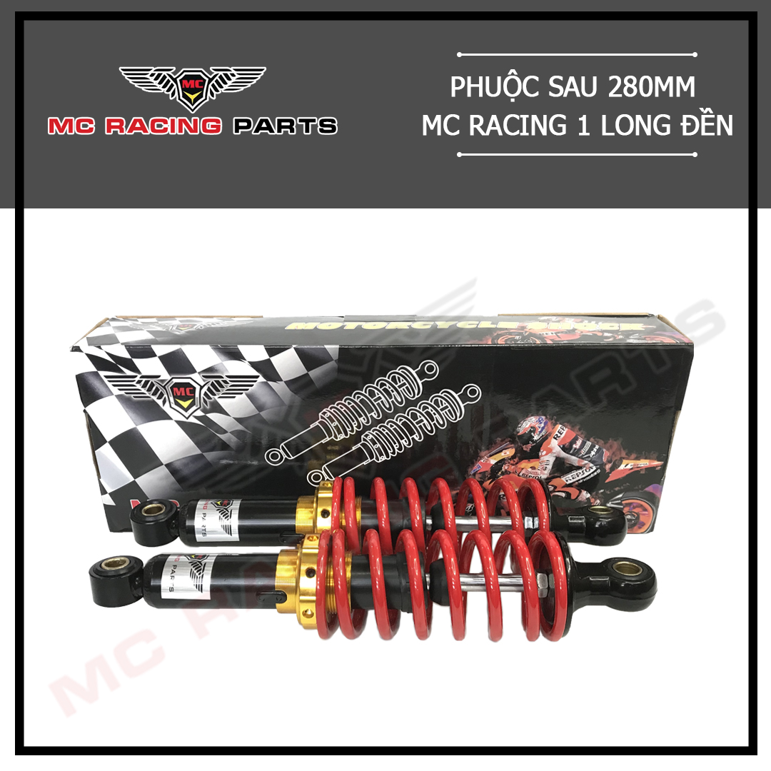Phuộc Wave dream si jupiter 1 long đền cnc chính hãng MC racing