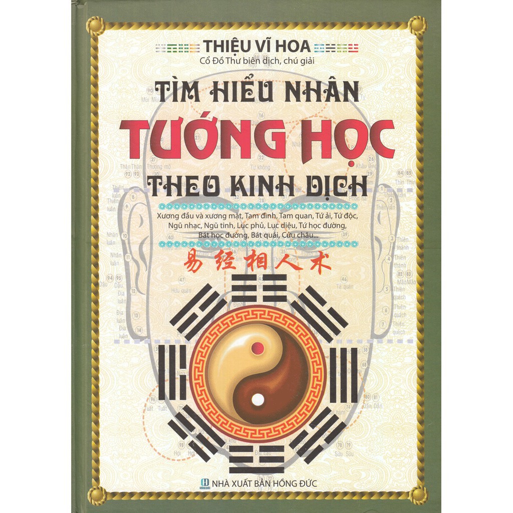 Nguyetlinhbook sách - tìm hiểu nhân tướng học theo kinh dịch - tác giả thiệu vĩ hoa.