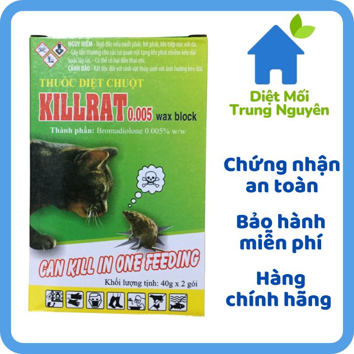 Thuốc diệt killrat 40gram - 1 gói