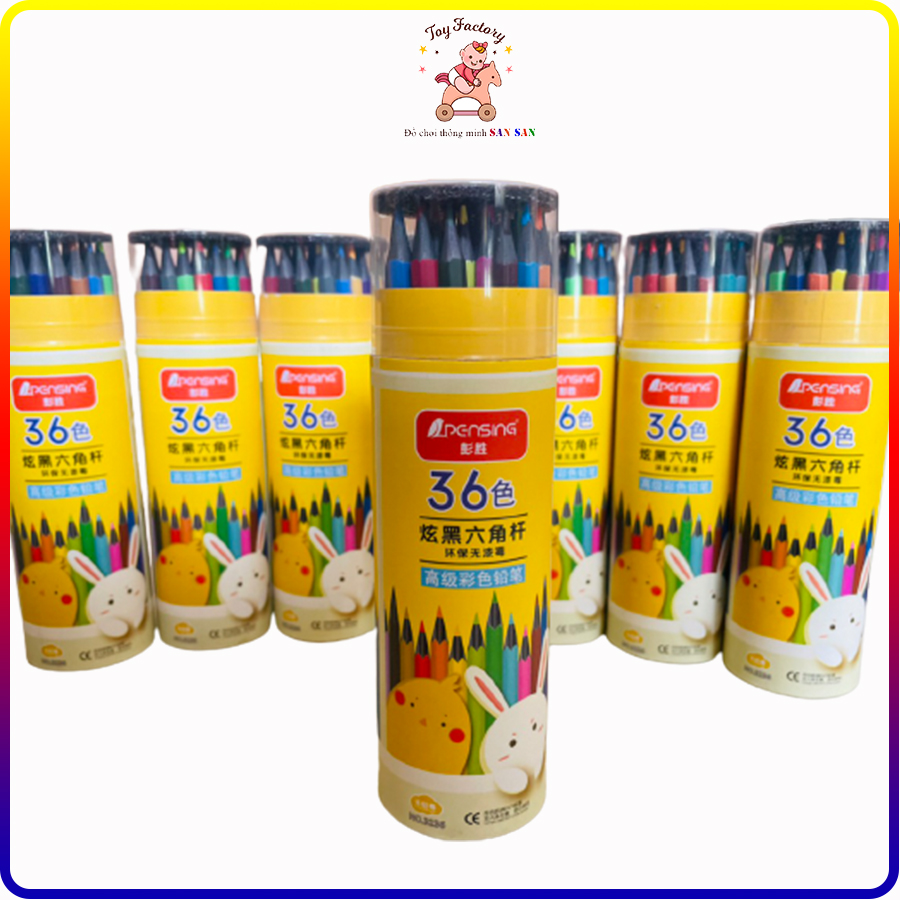 Hộp bút chì màu cao cấp 36 cây màu