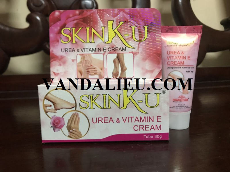 KEM SKINK - U URE & VITAMIN E CREAM 30G.