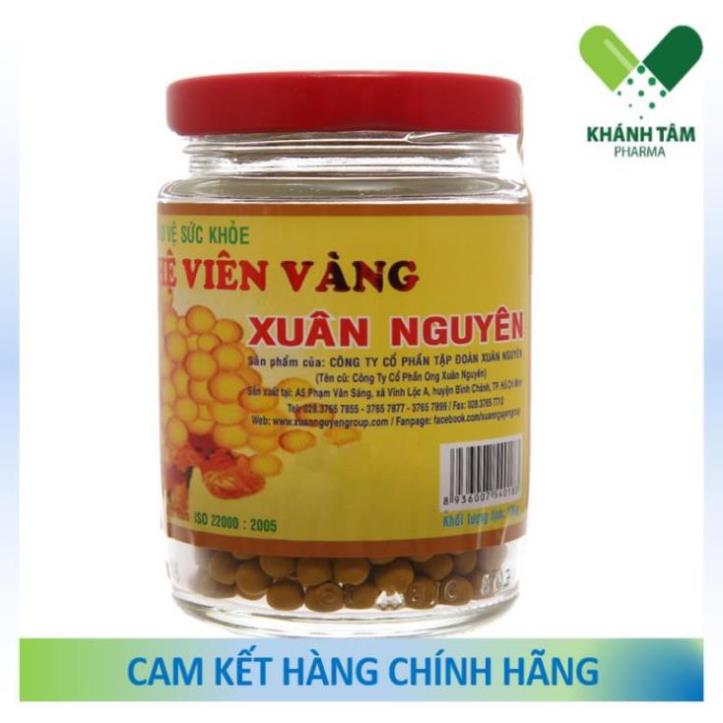 Mật ong Nghệ viên vàng Xuân Nguyên 100g _Khánh Tâm