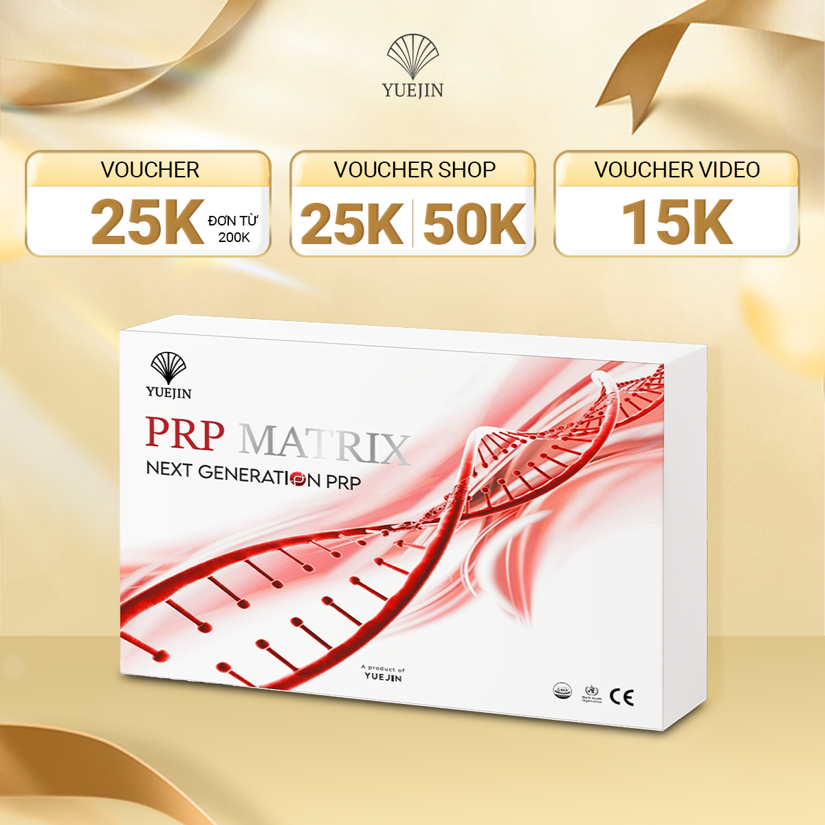 Kit PRP Matrix - Bộ Kit tách huyết tương giàu tiểu cầu 18 món - Yuejin