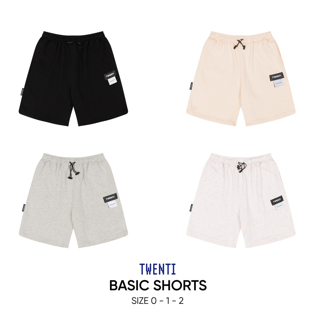Quần short nỉ twenti tag năng động